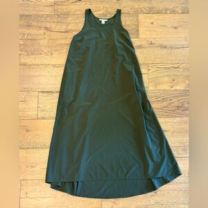 ATHLETA Presido Traveler Maxi Dress - Aspen Olive green - Size Medium